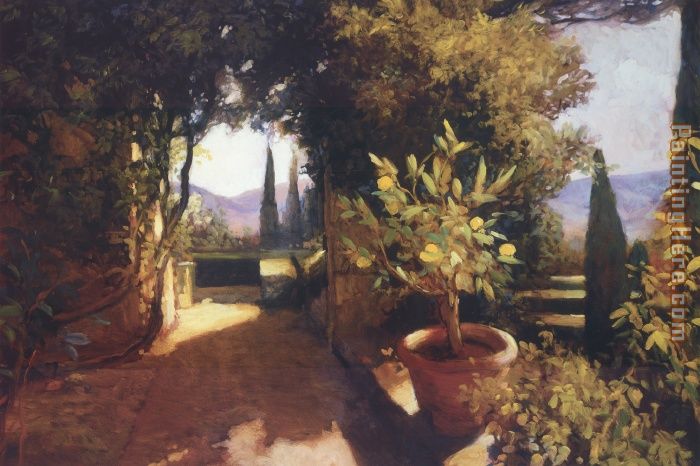 Lemon Tree Verona painting - Philip Craig Lemon Tree Verona art painting